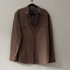 Filson Men's Tan Shirt Jacket